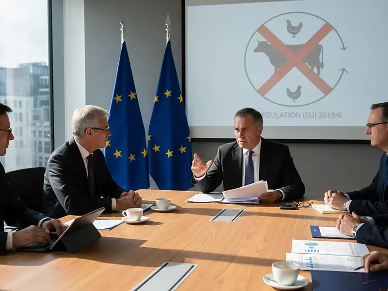 O governo brasileiro busca reverter decisão sanitária que afeta exportações de proteínas animais para o mercado europeu.