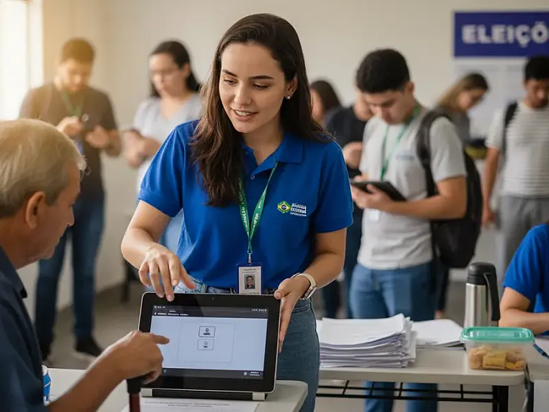 Eleições 2026: Como ser mesário voluntário e garantir folgas e vantagens em concursos