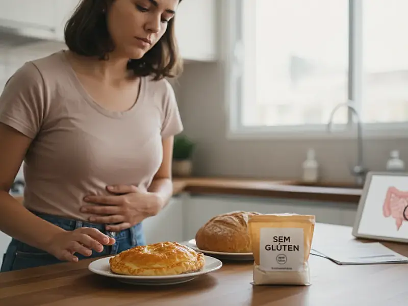 A doença celíaca exige dieta rigorosa e atenção total à contaminação cruzada em alimentos.
