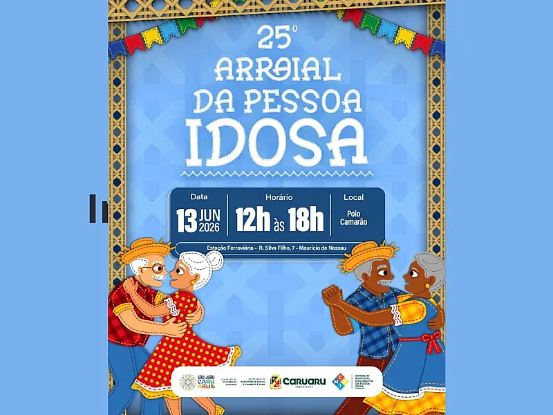 Polo Camarão recebe estrutura especial para acolher idosos em tarde de celebração junina