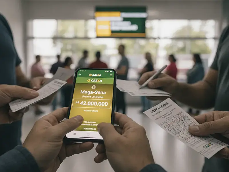 Mega-Sena sorteia R$ 42 milhões hoje: veja o que você precisa saber para concorrer ao prêmio