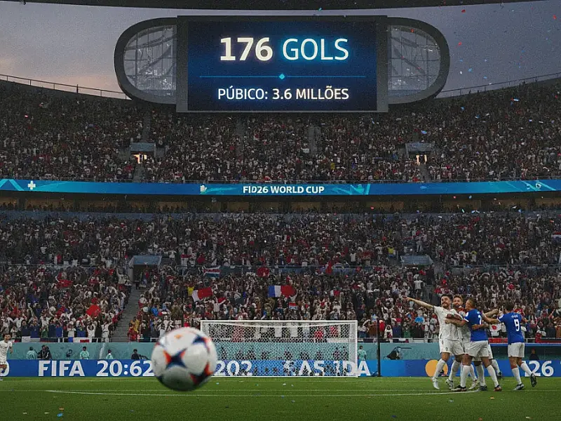 Copa 2026 quebra recorde histórico de gols e público antes mesmo do fim da primeira fase