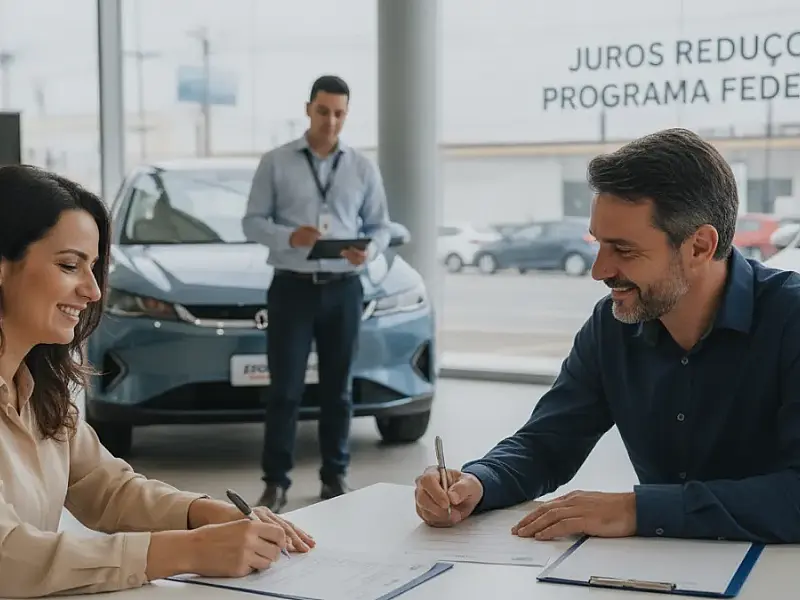 Motoristas de aplicativo e taxistas buscam renovação de frota com taxas reduzidas pelo programa Move Brasil.