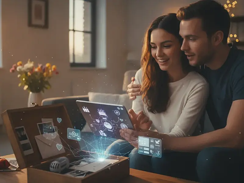 Uso da IA permite criar experiências românticas personalizadas com base na história do casal.