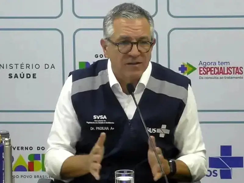 Ministro da Saúde destacou que a interrupção é uma medida de cautela do sistema de vigilância sanitária