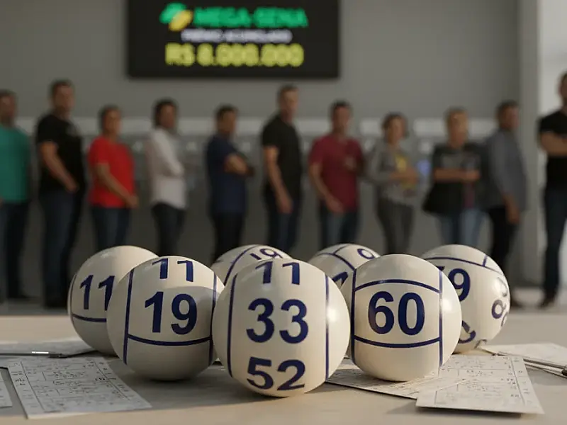 O sorteio da Mega-Sena acumulou e agora oferece R$ 8 milhões para quem acertar as seis dezenas.