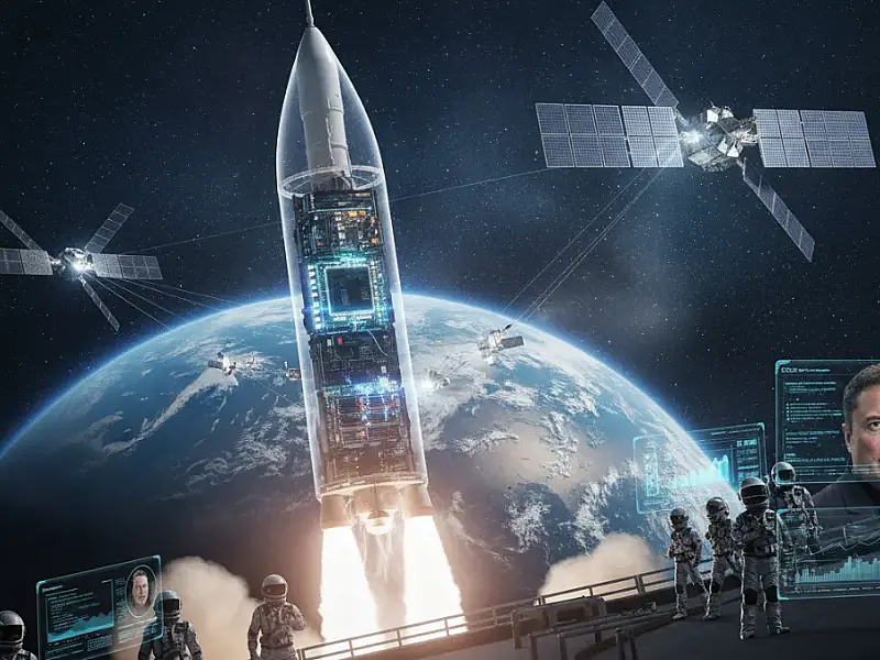 A SpaceX projeta valor de mercado de US$ 1,77 trilhão em sua nova fase voltada para a infraestrutura de inteligência artificial.