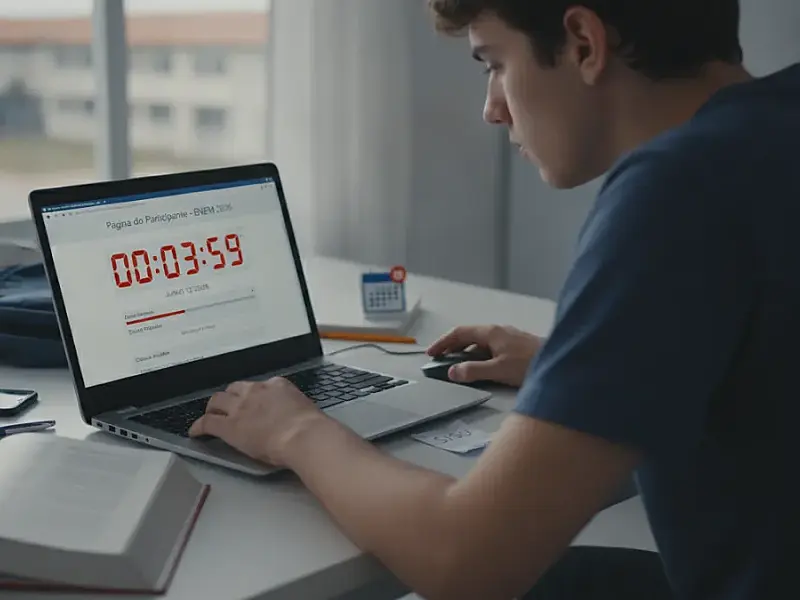 Estudantes devem acessar a Página do Participante até as 23h59 para garantir inscrição no Enem 2026.