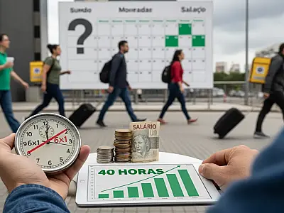 Fim da escala 6x1 ou trabalho por hora? A disputa que vai mudar sua rotina