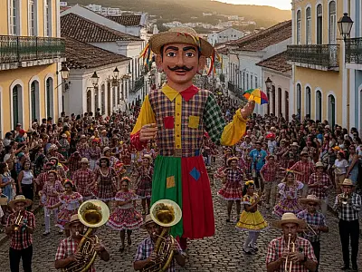 Olinda une Carnaval e São João em cortejo especial nas ladeiras