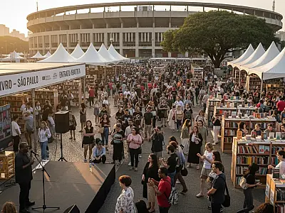 A Feira do Livro no Pacaembu: Programação gratuita é destaque no feriado em SP
