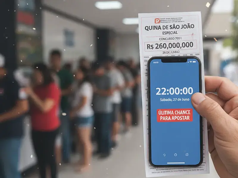 Quina de São João: saiba até quando apostar para disputar o prêmio de R$ 260 milhões