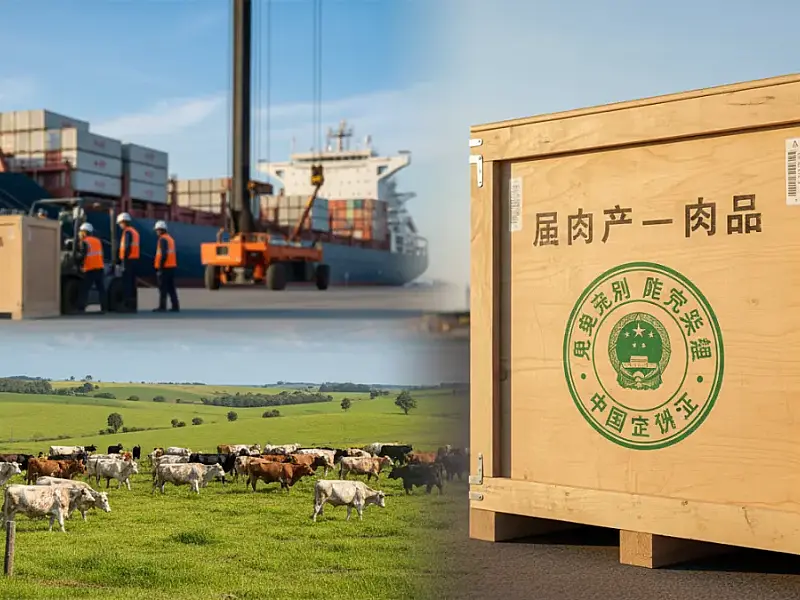 O reconhecimento da China como área livre de aftosa abre caminho para exportação de miúdos e carne com osso pelo Brasil.