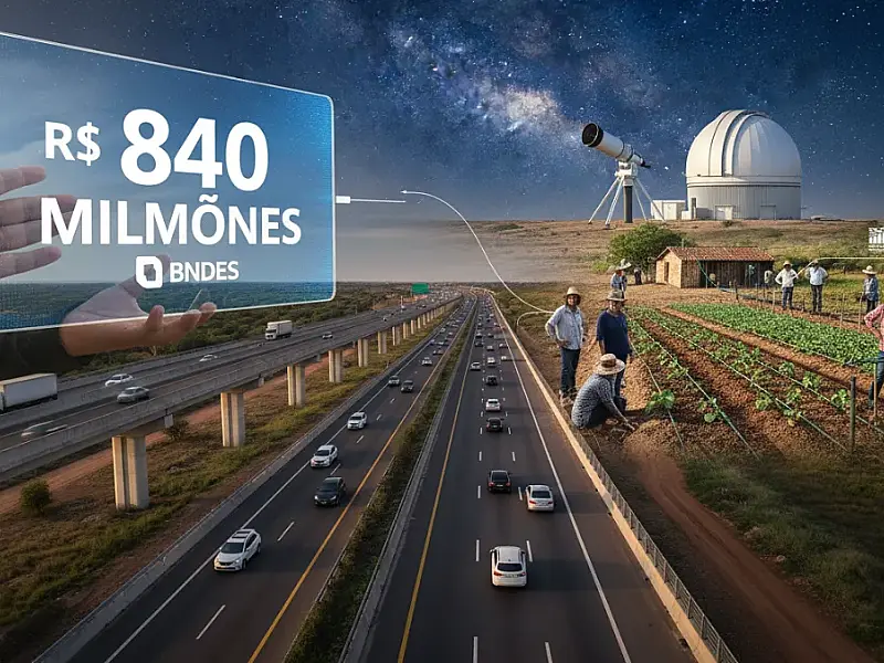 Investimentos do BNDES contemplam desde grandes obras viárias até a agricultura familiar no semiárido paraibano.