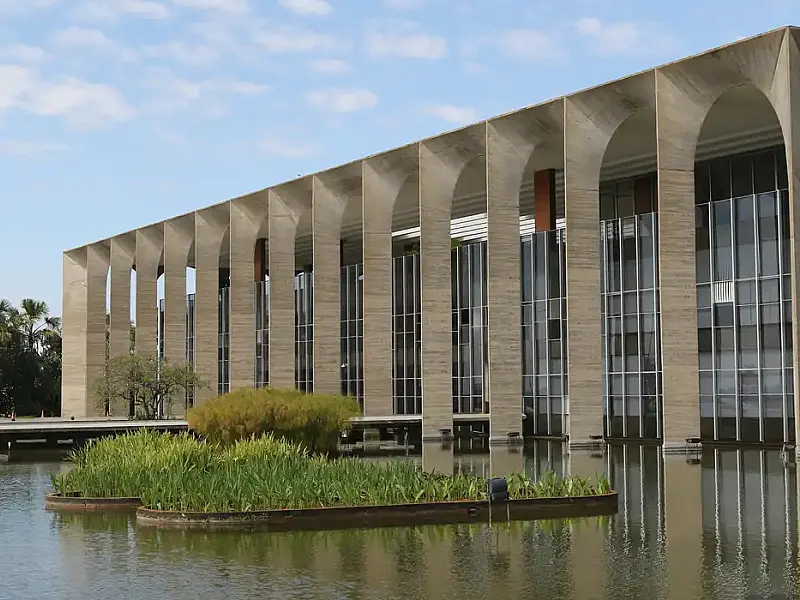 Sede do Ministério das Relações Exteriores (Itamaraty), em Brasília, responsável pela emissão de alertas consulares.