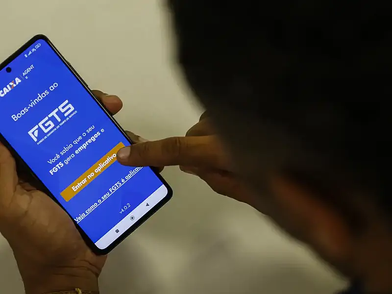 Aplicativo do FGTS exibe saldo atualizado com a distribuição dos lucros aprovada pelo Conselho Curador.