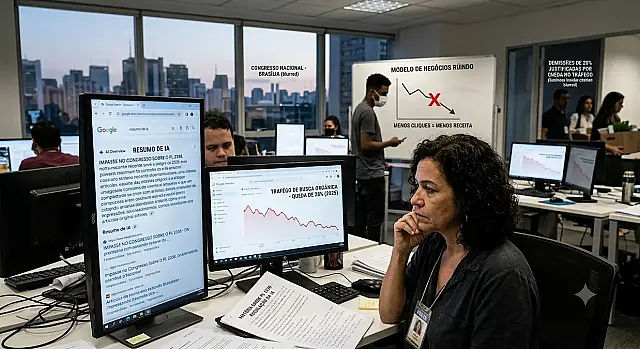 Como o avanço da inteligência artificial ameaça asfixiar o jornalismo profissional no Brasil