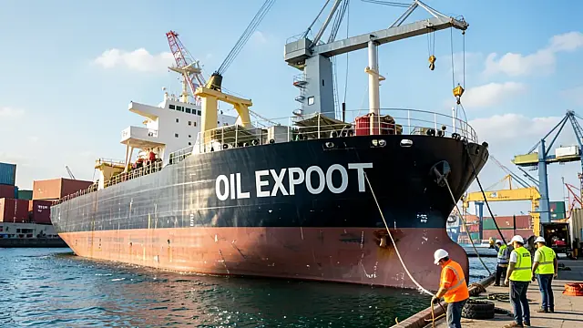 Plataforma de extração de petróleo em alto-mar; nova taxação gera impasse jurídico no Brasil.