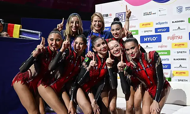 Brasil faz história com dois ouros inéditos no Mundial de Ginástica Rítmica