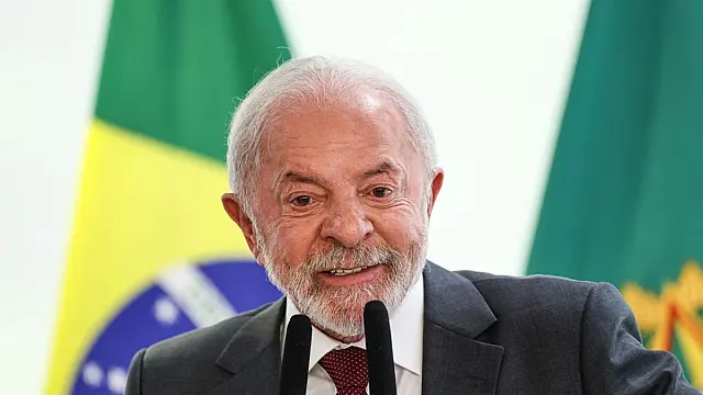 Presidente da República durante pronunciamento sobre relações exteriores do país