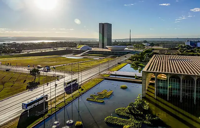 Palácio do Itamaraty em Brasília, sede do Ministério das Relações Exteriores do Brasil