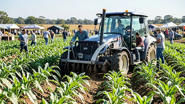 Laboratório da Embrapa focado no desenvolvimento de sementes geneticamente adaptadas a climas extremos.