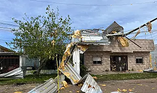Temporais em Santa Catarina e Rio Grande do Sul afetam cerca de 4,8 mil casas
