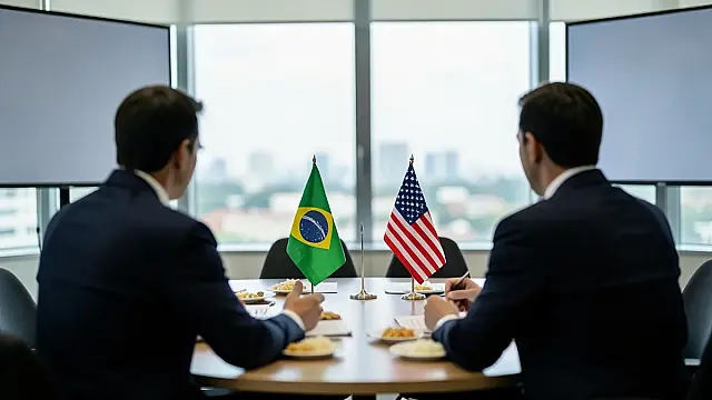 Brasil e EUA retomam negociação de tarifas no G20; sobretaxas atingem 23,1% das exportações