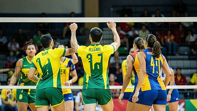 Brasil vence Colômbia, mantém 100% e segue sem perder sets no Sul-Americano de vôlei