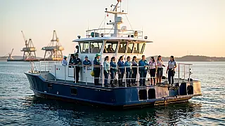 Petrobras batiza navio com primeira tripulação 100% feminina do Programa Mar Aberto