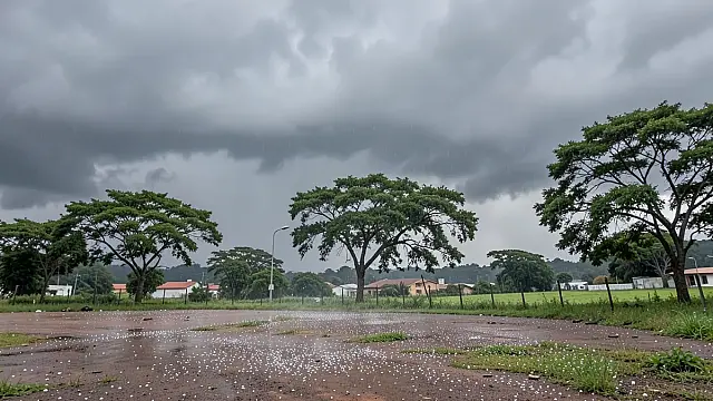 Frente fria e ciclone elevam risco de tempestades, granizo e ventos fortes no Sul e em MS