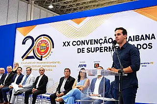 Lucas Ribeiro destaca crescimento da economia da Paraíba durante abertura da Consuper 2026
