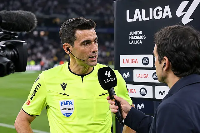 Árbitros da LaLiga passarão a dar entrevistas após os jogos em projeto inédito na Espanha