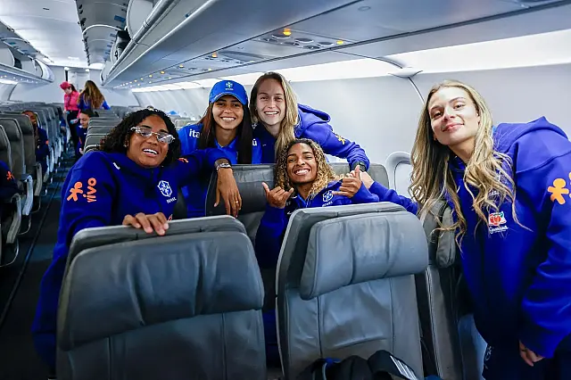 Seleção Feminina foi de Porto Alegre a Recife em vôo fretado