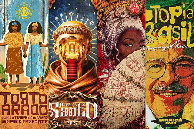 Escolas de samba do Rio apostam na literatura e levam clássicos nacionais para a Sapucaí no Carnaval 2027