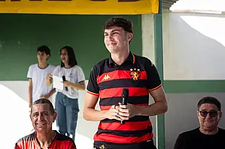 Sport lança quinta edição do Torcedor Nota 10 em Igarassu com presença de Biel