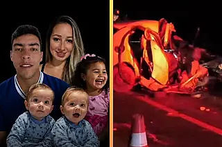 Acidente na BR-373 mata casal e três filhos no Paraná; motorista do outro veículo foi preso por embriaguez