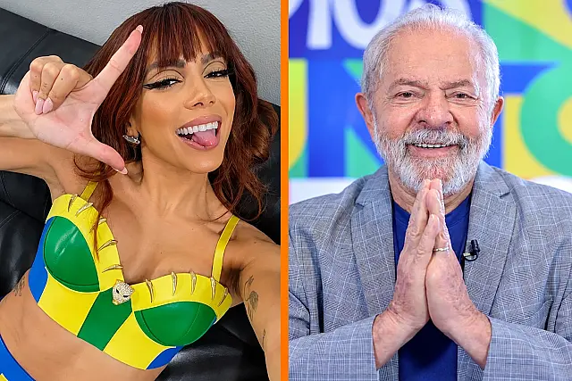 Anitta declara voto em Lula