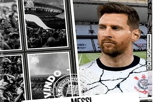 Site do Corinthians é hackeado e invasores publicam falso anúncio da contratação de Messi
