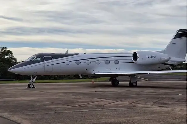 Conheça o jato Gulfstream G400 usado por Flávio Bolsonaro para chegar aos Estados Unidos