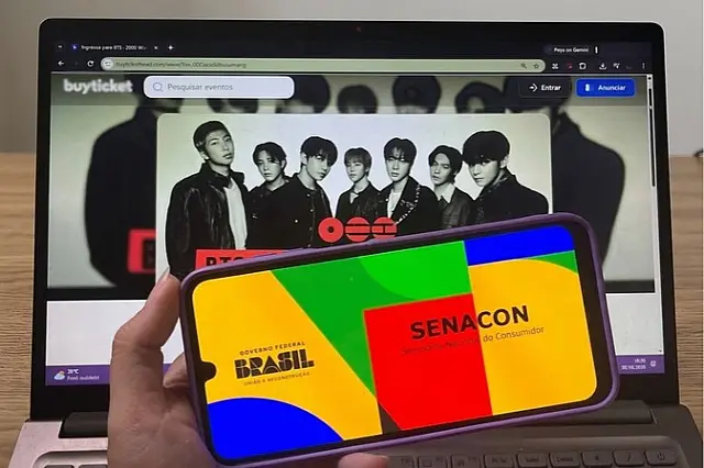 Senacon suspende cinco plataformas de revenda de ingressos após denúncias relacionadas a shows do BTS
