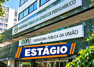 Defensoria Pública de Pernambuco abre 187 vagas de estágio em Direito com bolsa de R$ 1 mil; CONFIRA