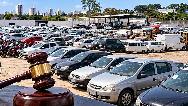 Leilões de veículos na Paraíba oferecem oportunidades para comprar carros e motos mais baratos