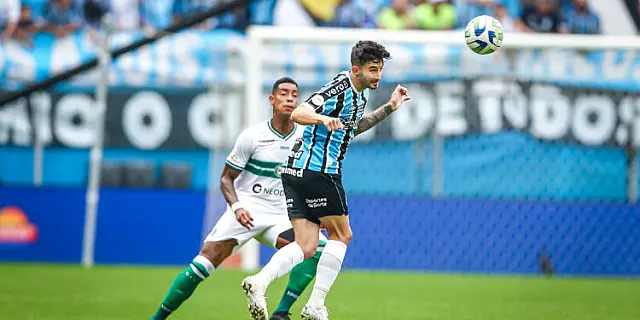 Coritiba x Grêmio pelo Brasileirão 2026