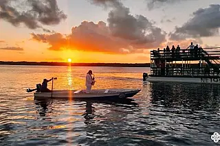 Você conhece o Bolero de Ravel na Paraíba? Espetáculo ao pôr do sol encanta turistas em Cabedelo-PB