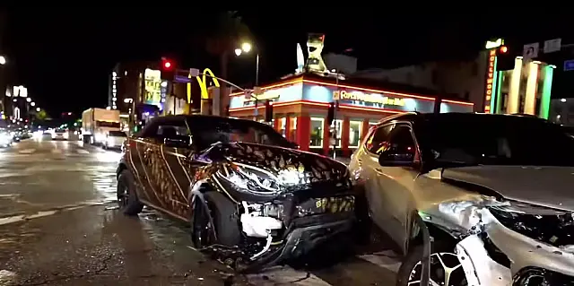 King Green bateu em outro veículo no momento em que passava por um cruzamento