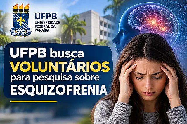 UFPB busca voluntários para pesquisa sobre esquizofrenia na Paraíba