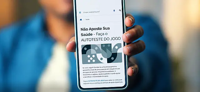 Ministério da Saúde alerta para riscos das apostas online e amplia atendimento gratuito pelo SUS