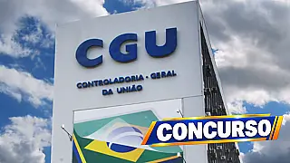 Concurso CGU abre 60 vagas com salário de R$ 20 mil; inscrições vão até novembro