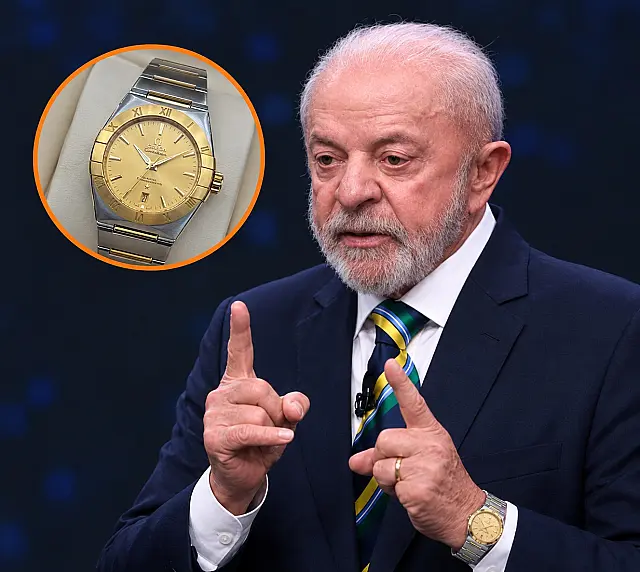 Relógio usado por Lula em debate da Band chama atenção e levanta suspeita de modelo de luxo